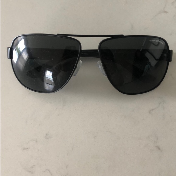 Armani Exchange Black Sunglasses - Picture 1 of 2